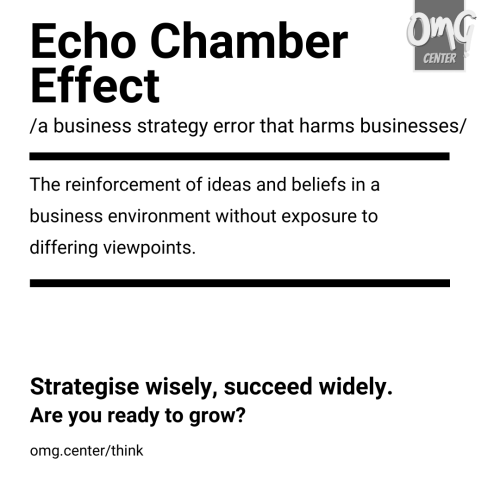 Business-Strategy-Error-Echo-Chamber-Effect
