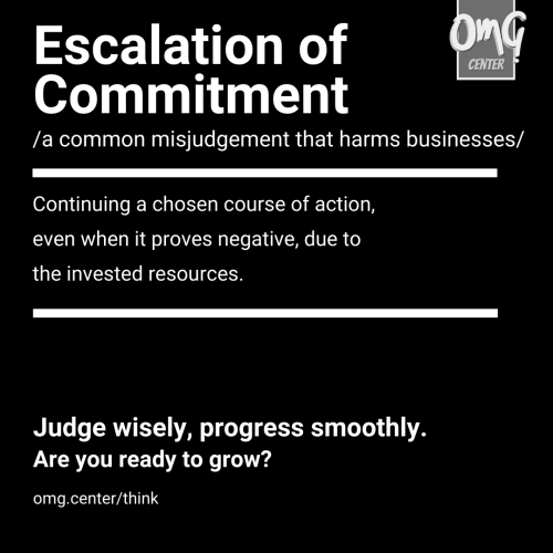Common-Misjudgement-Escalation-of-Commitment