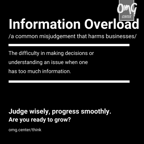 Common-Misjudgement-Information-Overload